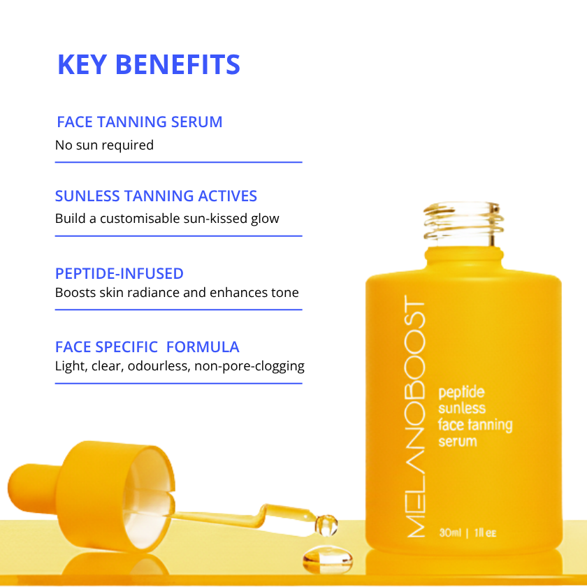 Peptide Sunless Face Tanning Serum