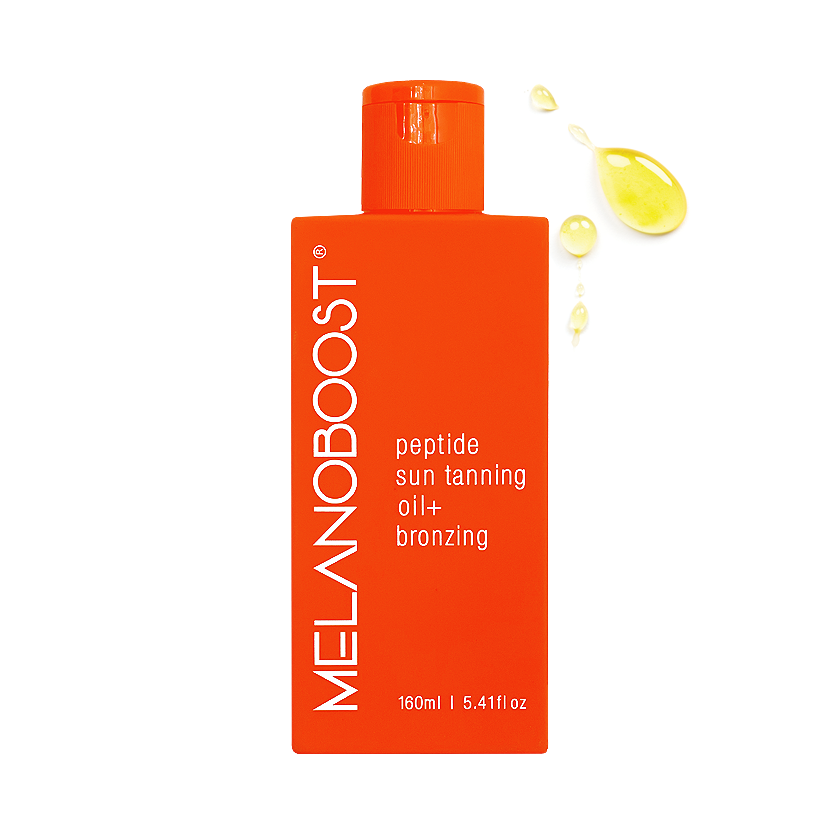 Melanoboost Melanin Boosting Peptide Sun Tanning Accelerator Oil